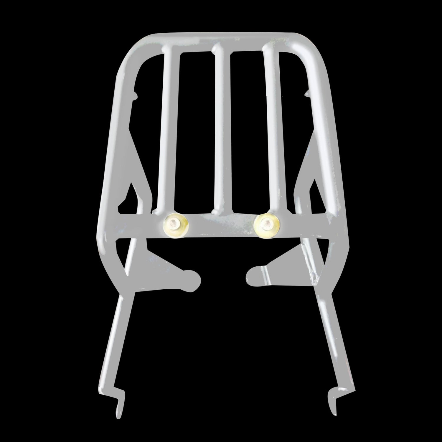 Extended Top Rack-Carrier Without Plate (compatible with Pillion Backrest) For Royal Enfield Himalayan - Silver