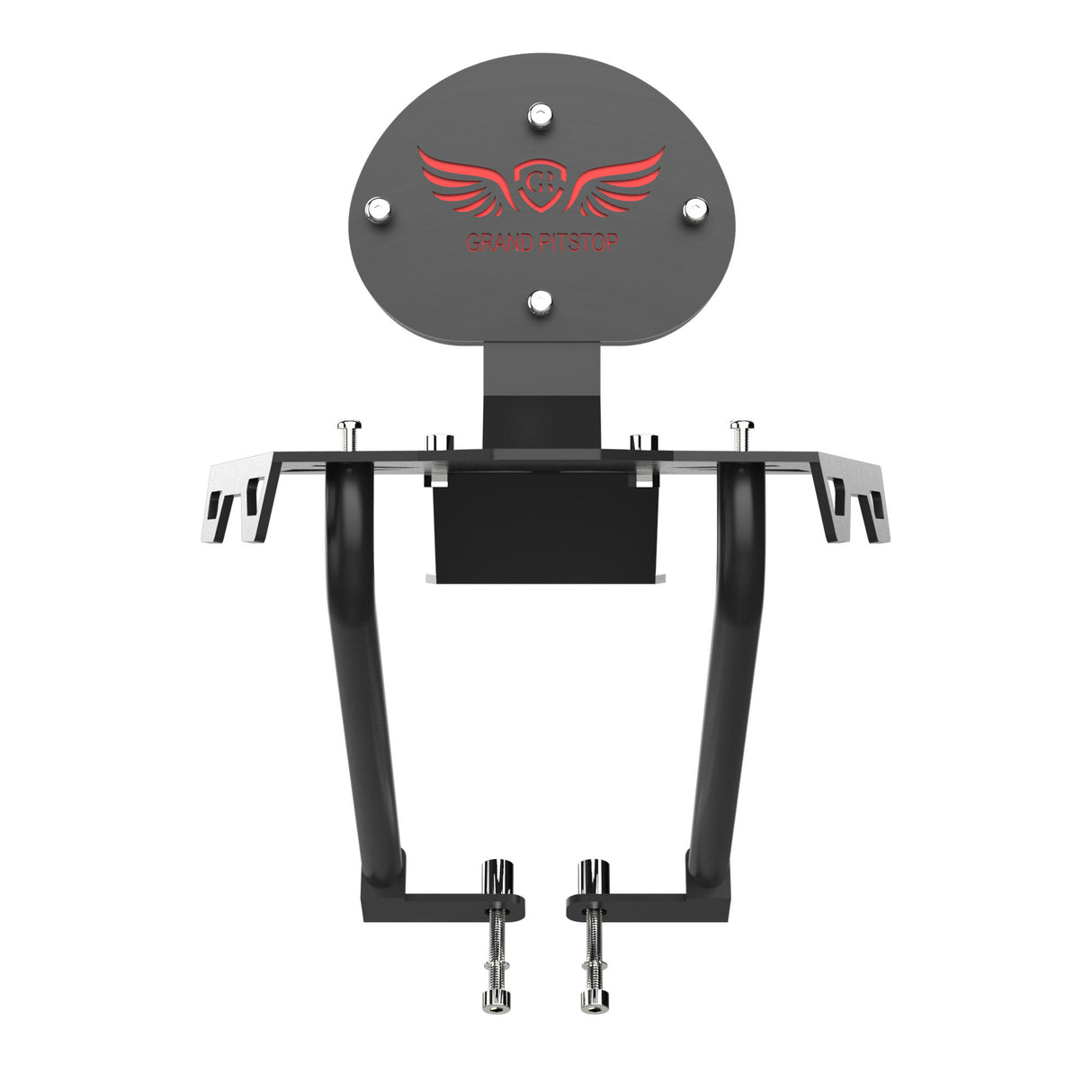 Extended Top Rack with Plate for TVS Apache 160/200 - Black