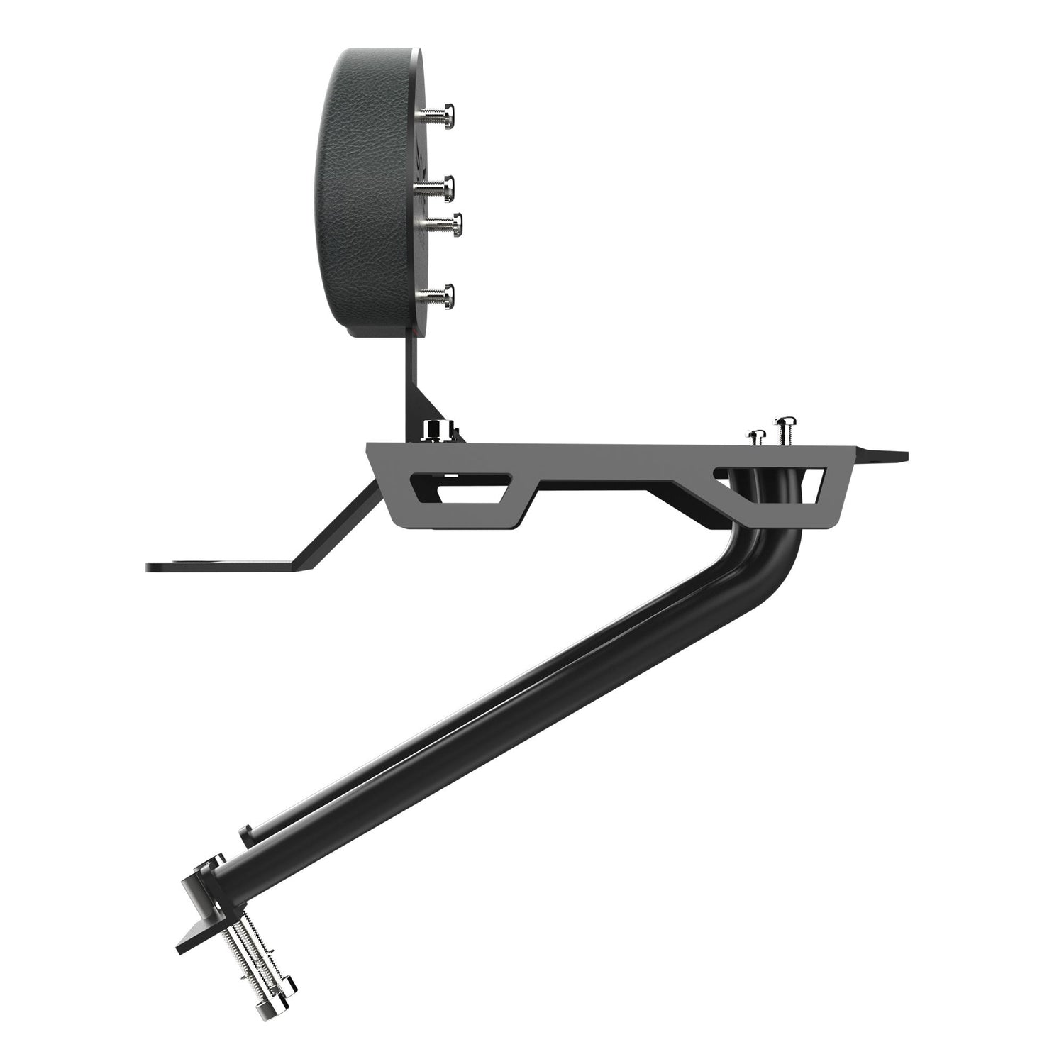 Extended Top Rack with Plate for TVS Apache 160/200 - Black