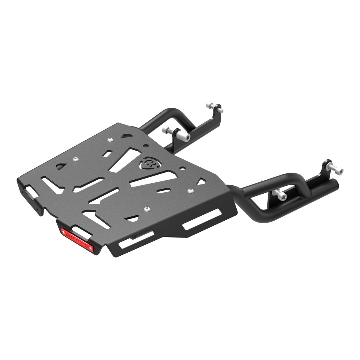 Extended Top Rack with Plate for Triumph Speed 400 - Black