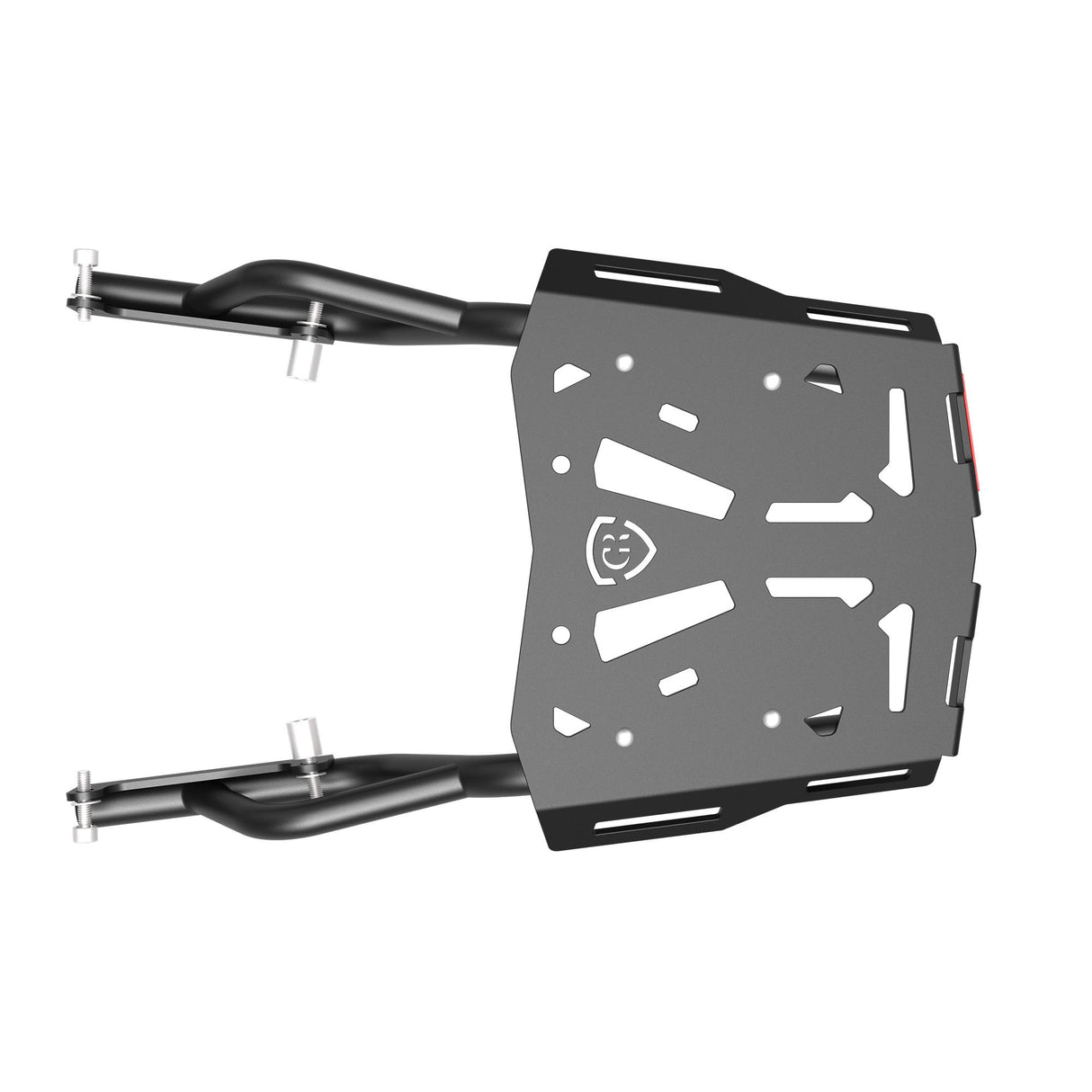 Extended Top Rack with Plate for Triumph Speed 400 - Black