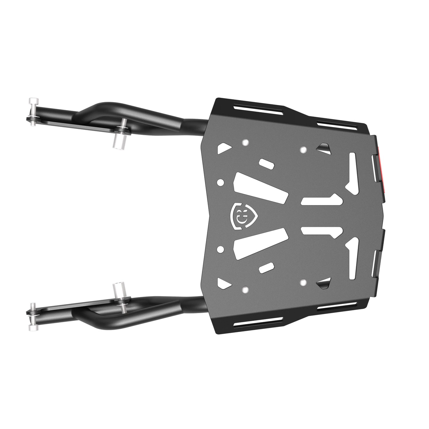 Extended Top Rack with Plate for Triumph Speed 400 - Black