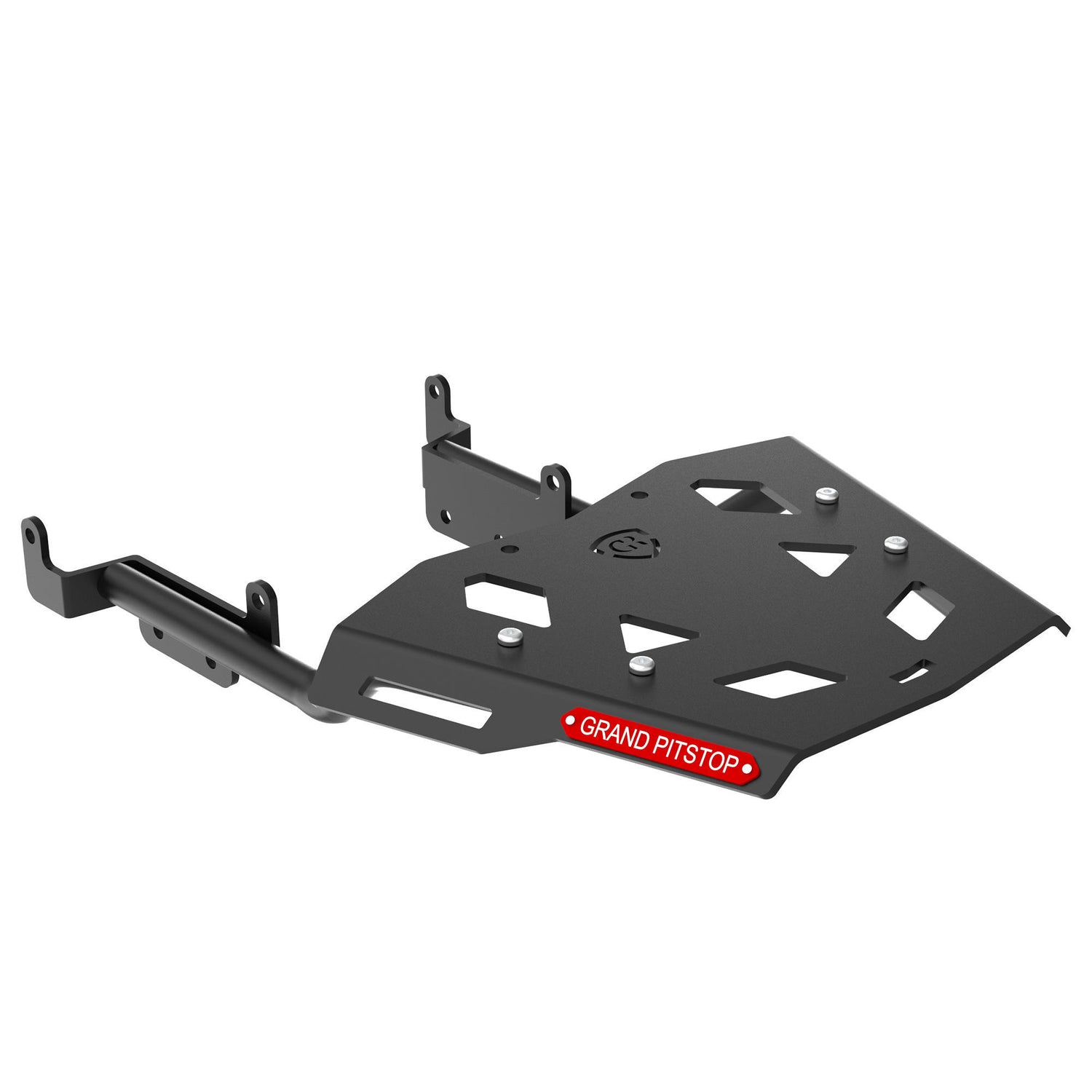 Aluminium Extended Top Rack with Plate for KTM DUKE 390/250 Gen 3 - Black
