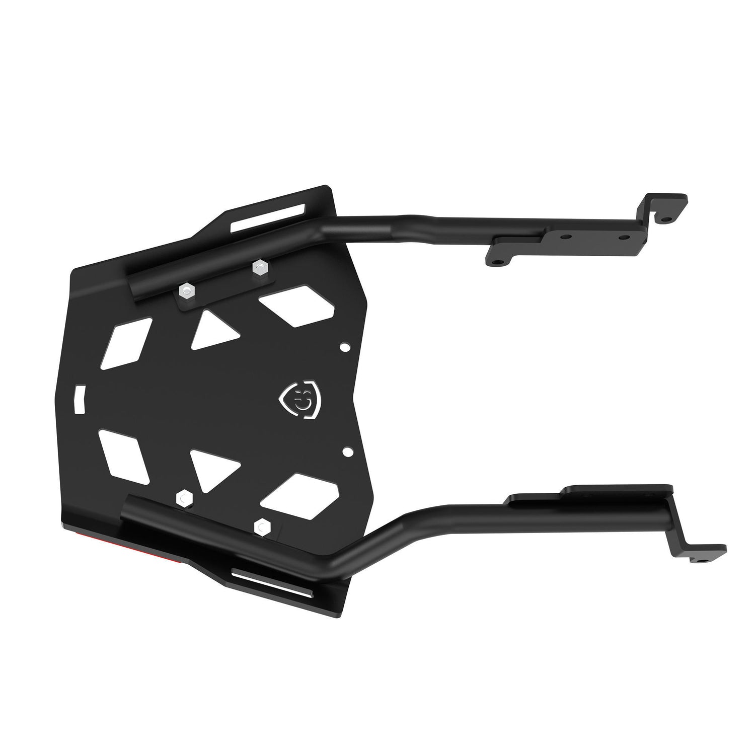 Aluminium Extended Top Rack with Plate for KTM DUKE 390/250 Gen 3 - Black