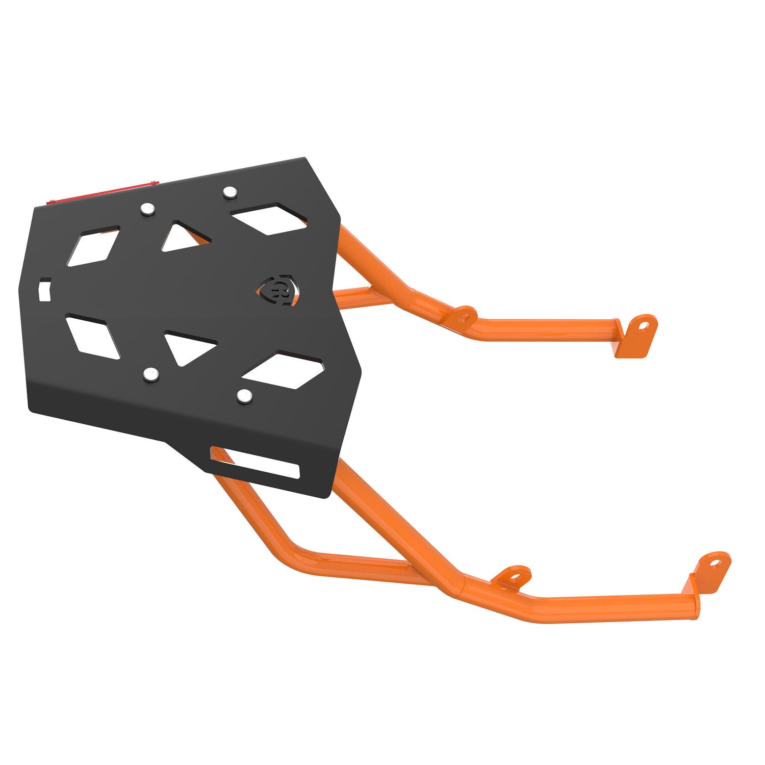Extended Top Rack with Plate for KTM 30/250 Dule Gen 3 - Black & Orange