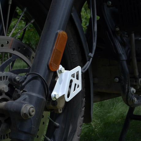 Front Brake Caliper Cover for Royal Enfield Scram 411 - Silver