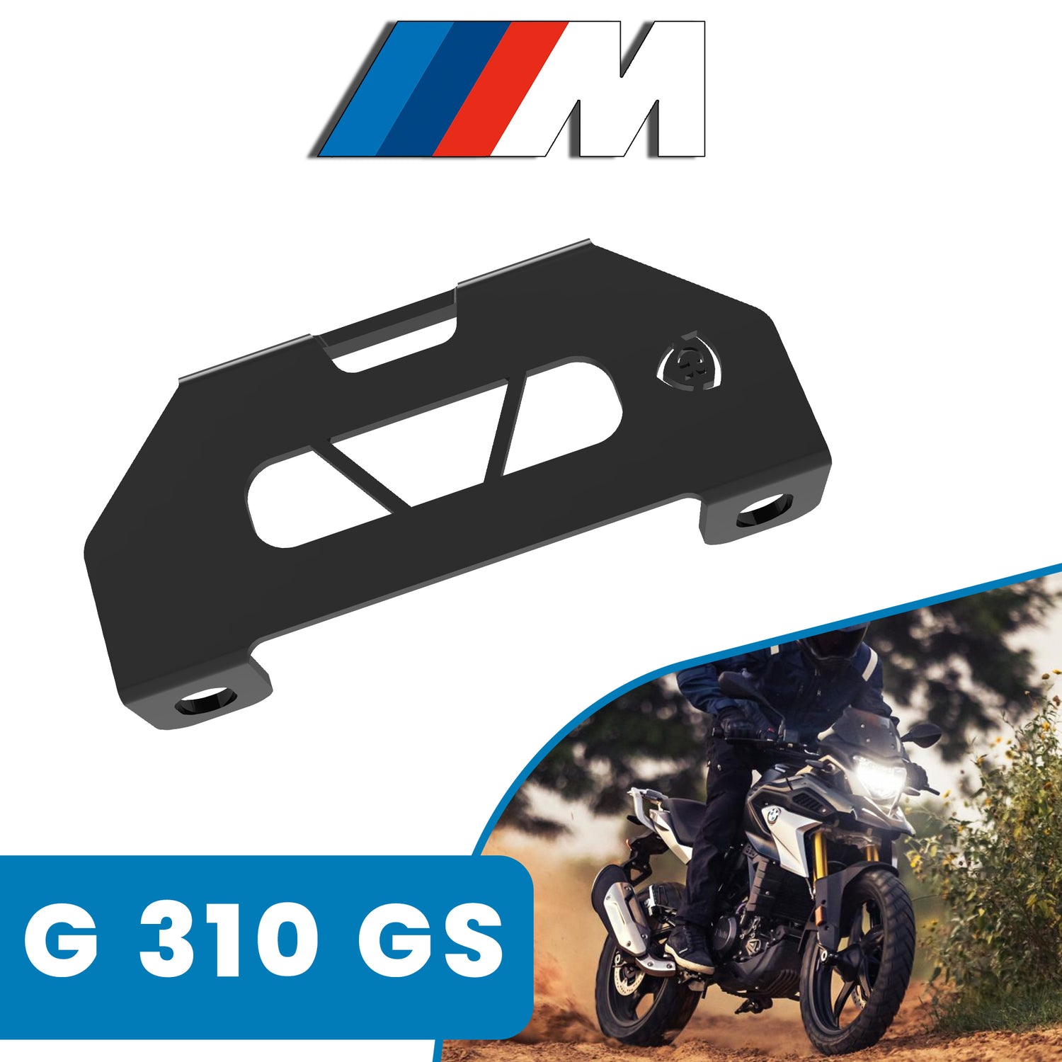 Front Brake Caliper Cover for BMW G 310 GS - Black