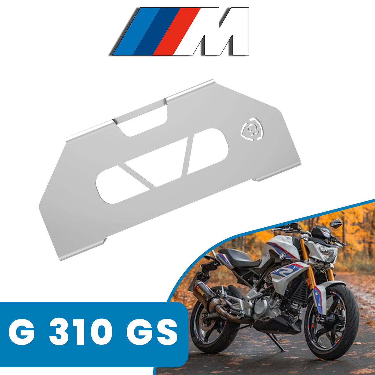 Front Brake Caliper Cover for BMW G 310 GS - Silver