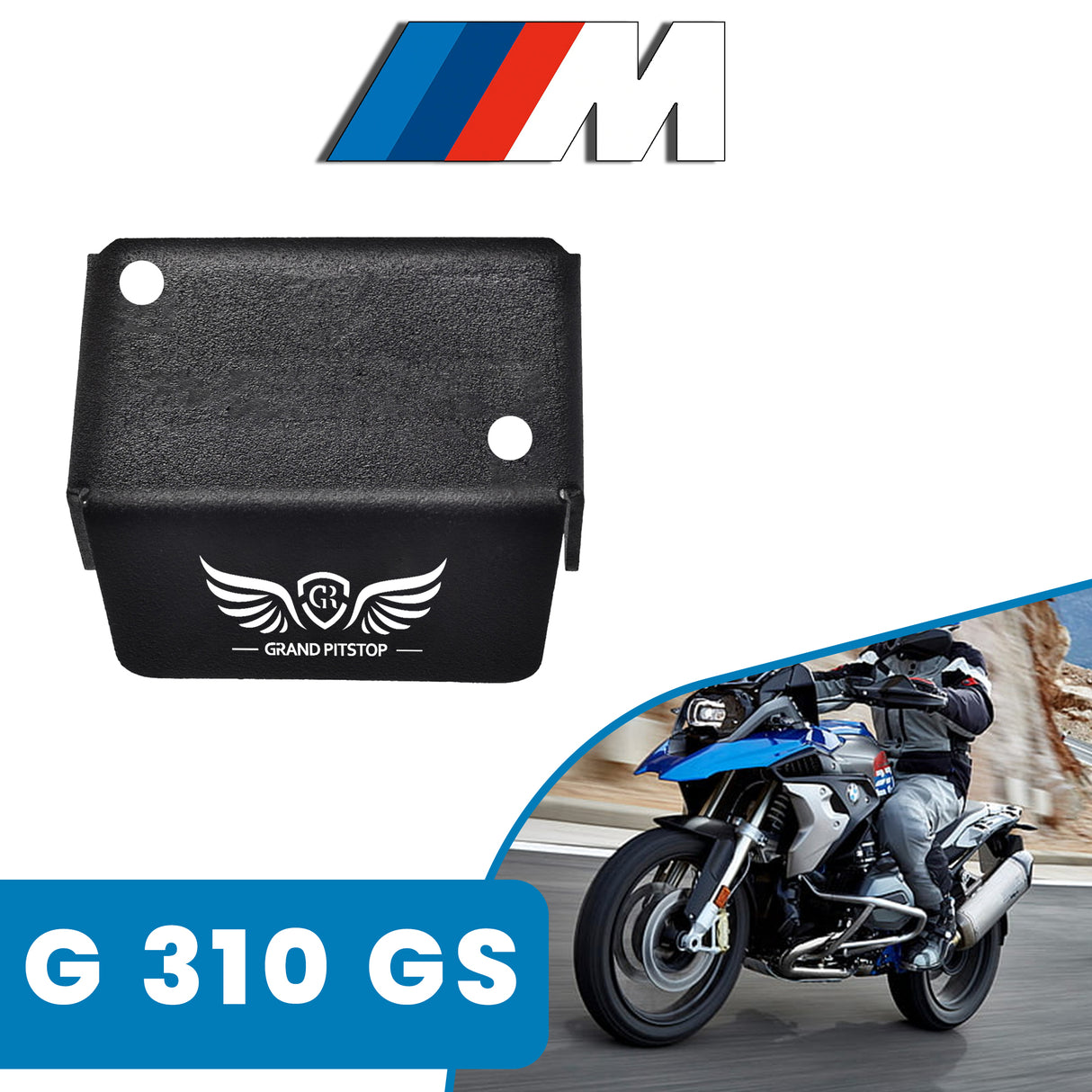 Front Fluid Reservoir Cap for BMW G 310 GS - Black