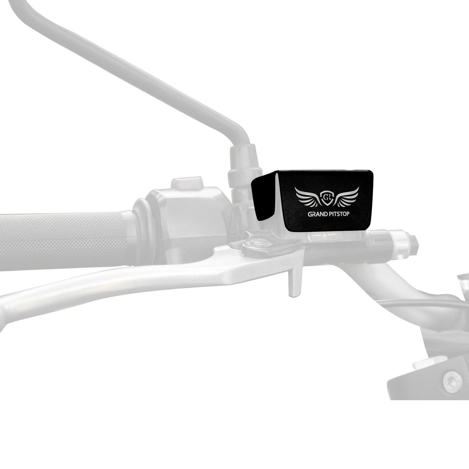 Front Fluid Reservoir Cap for Yezdi Scrambler - Black