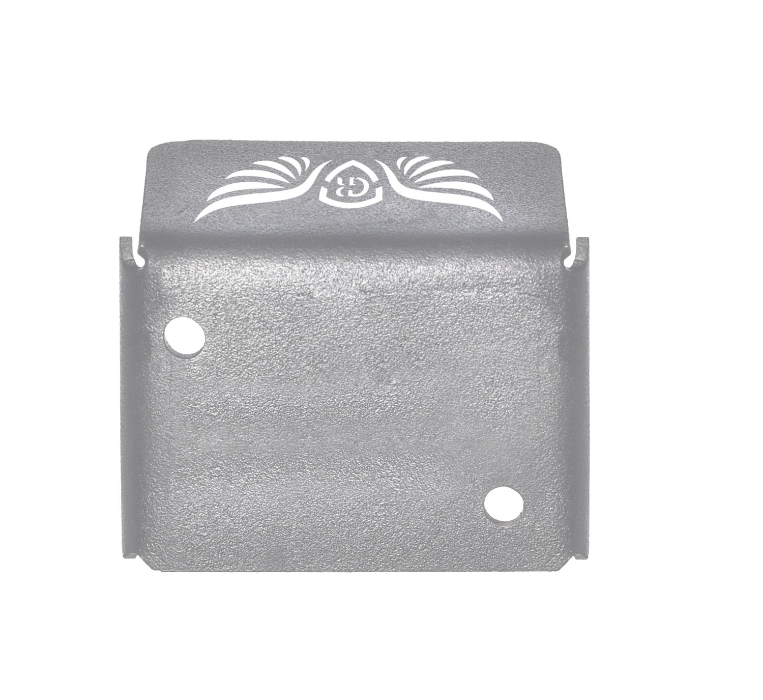 Front Fluid Reservoir Cap for Yezdi Scrambler- Silver