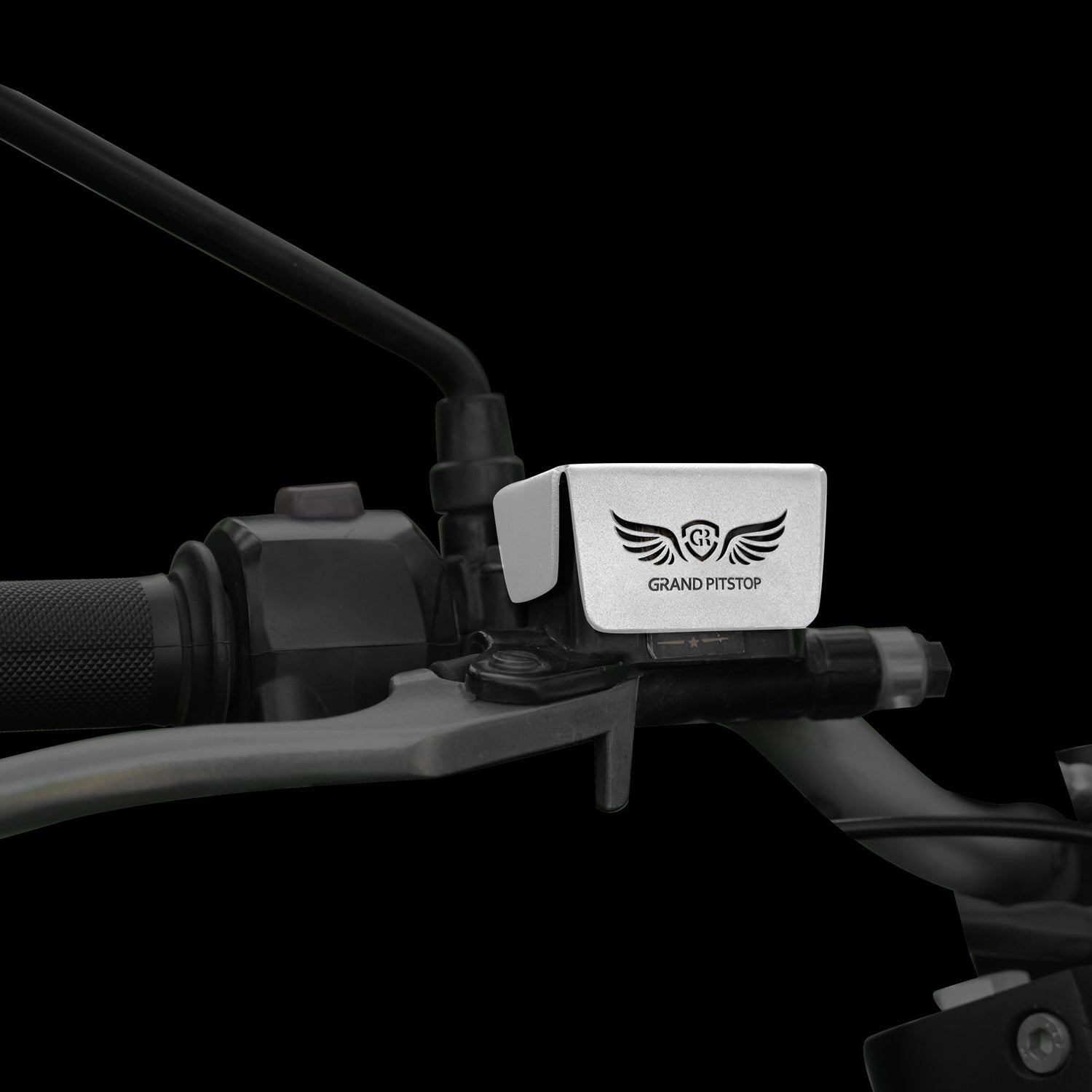 Front Fluid Reservoir Cap for Royal Enfield Himalayan BS4-BS6 Model (2019-21) - Silver