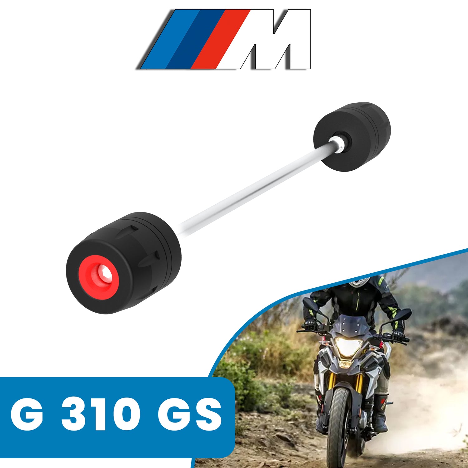 Front Fork Slider For BMW G 310 GS - Black