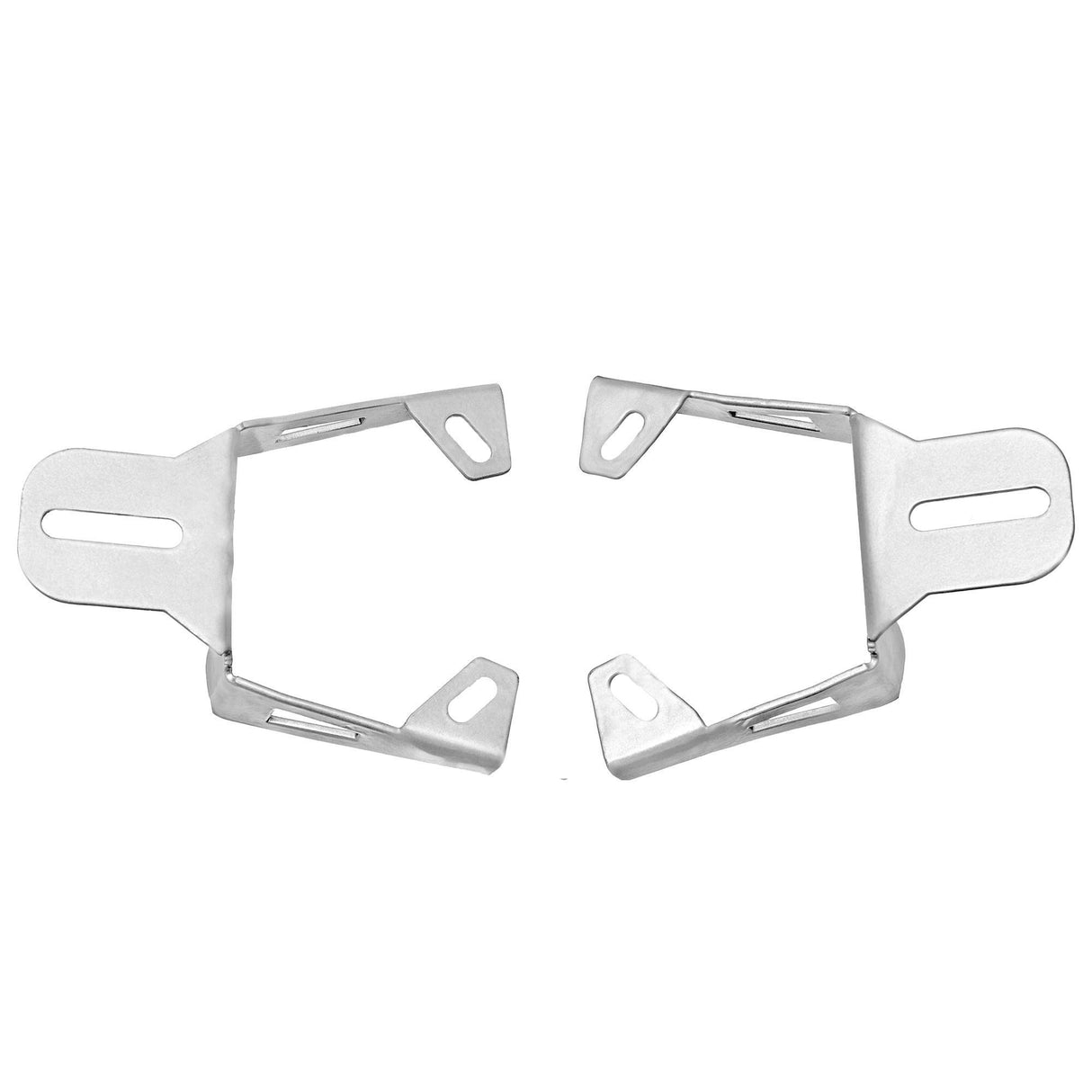 Fog Light Mount for Royal Enfield Interceptor - Silver