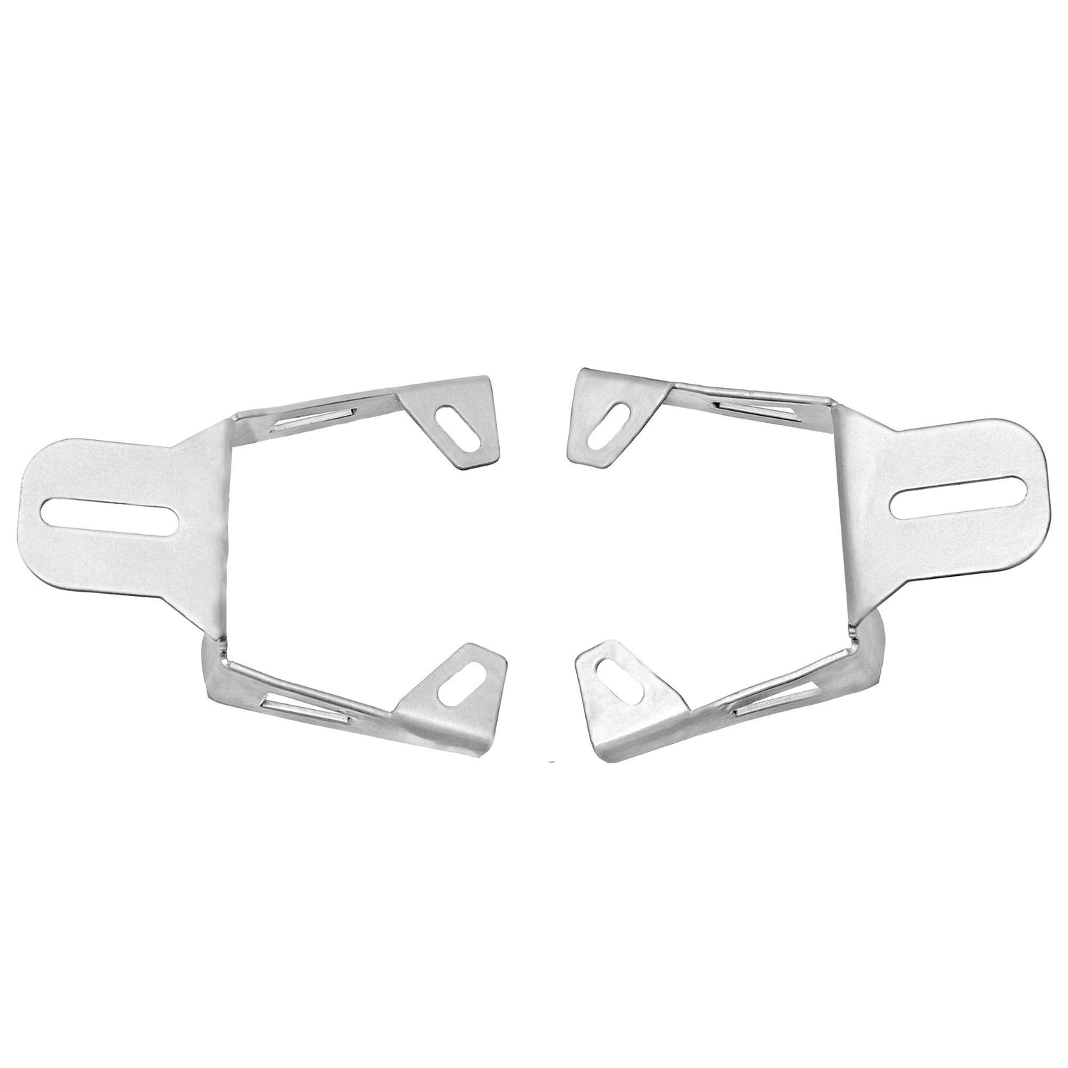 Fog Light Mount for Royal Enfield Interceptor - Silver