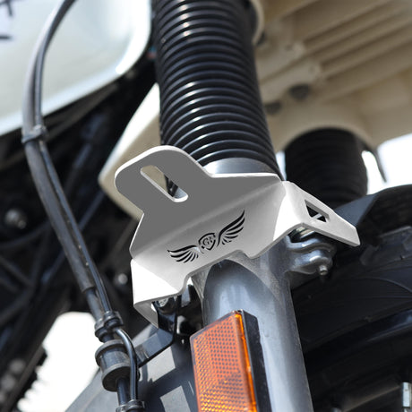 Fog Light Mount for Hero Xpulse 200 and Xpulse 400 - Silver