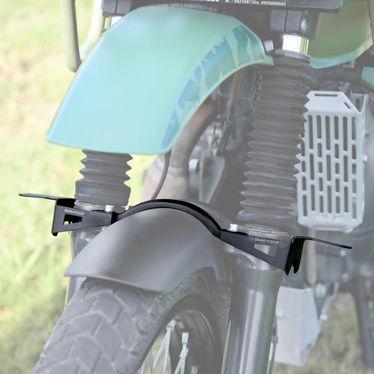 Fog Light Mount for Royal Enfield Himalayan BS4-BS6 Model (2020-21) - Black