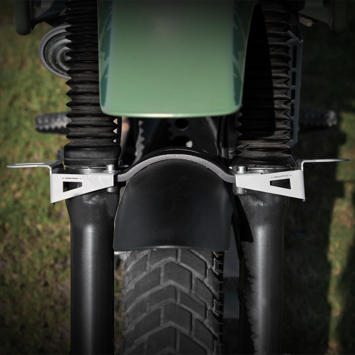 Fog Light Mount for Royal Enfield Himalayan BS4-BS6 Model (2020-21) - Silver