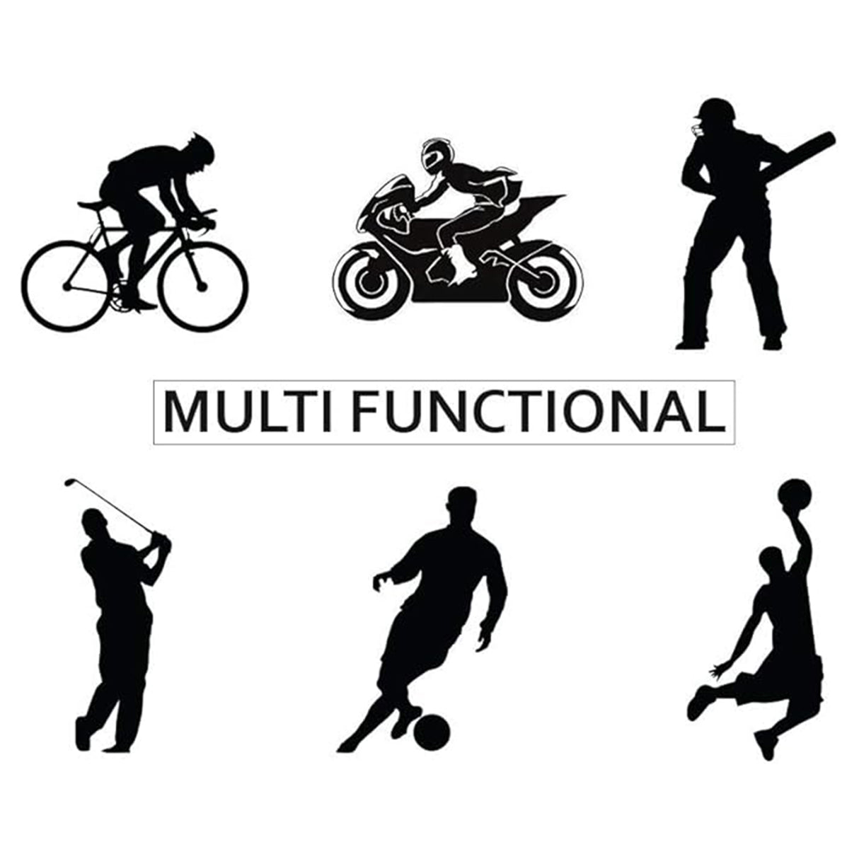 Face Mask for Bike, Ski, Cycling, Running, Hiking - Grey