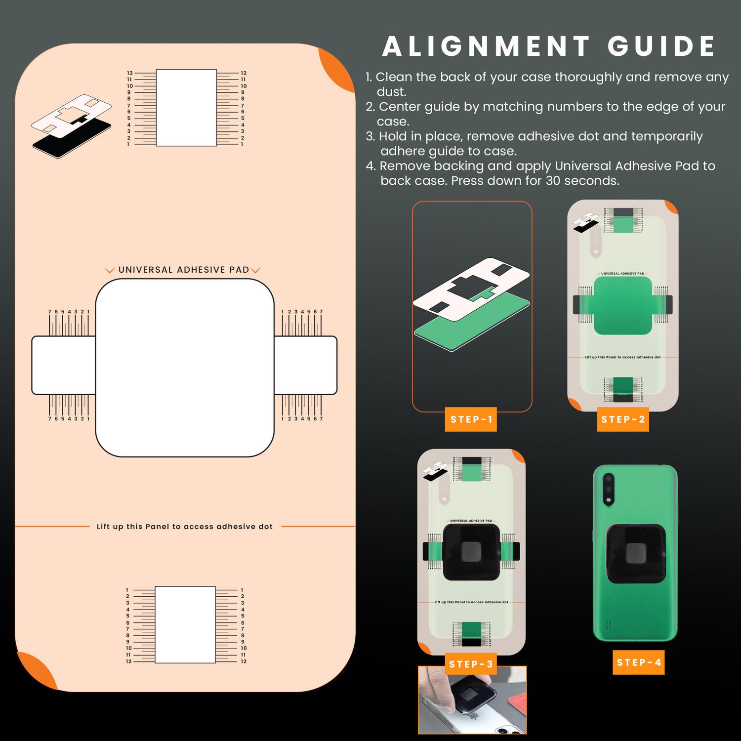 Quick Lock GEN-1 with in-built MAGNETIC LOCK Technology Mobile Holder For Bike Handlebar