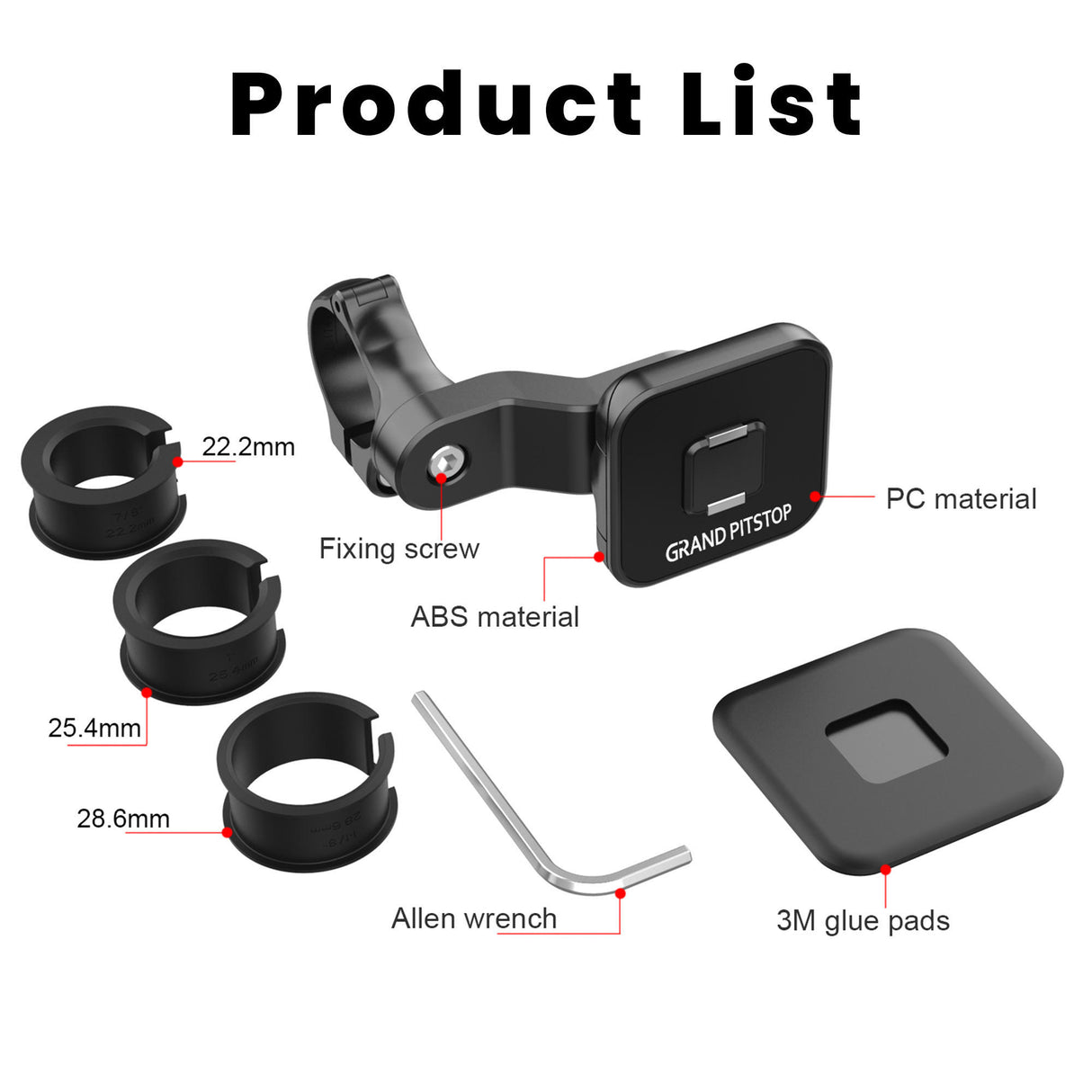 Quick Lock GEN-1 with in-built MAGNETIC LOCK Technology Mobile Holder For Bike Handlebar