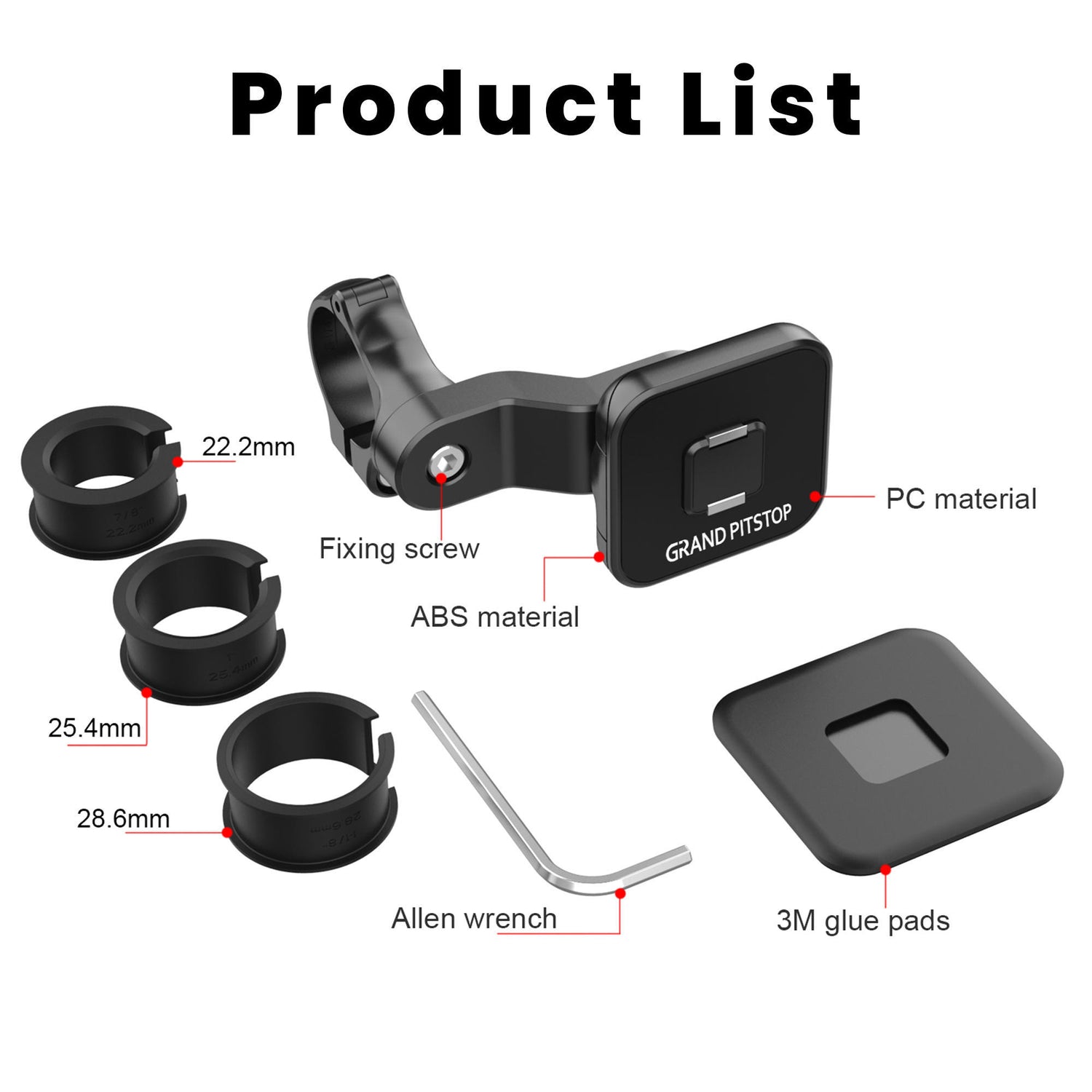 Quick Lock GEN-1 with in-built MAGNETIC LOCK Technology Mobile Holder For Bike Handlebar