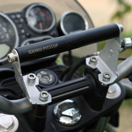 GPS Mount for Royal Enfield Scram 411 - Silver