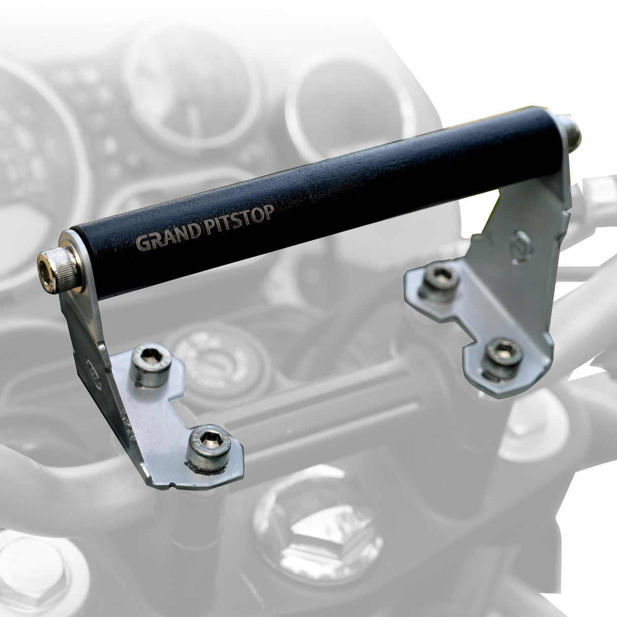 GPS Mount for Royal Enfield Scram 411 - Silver