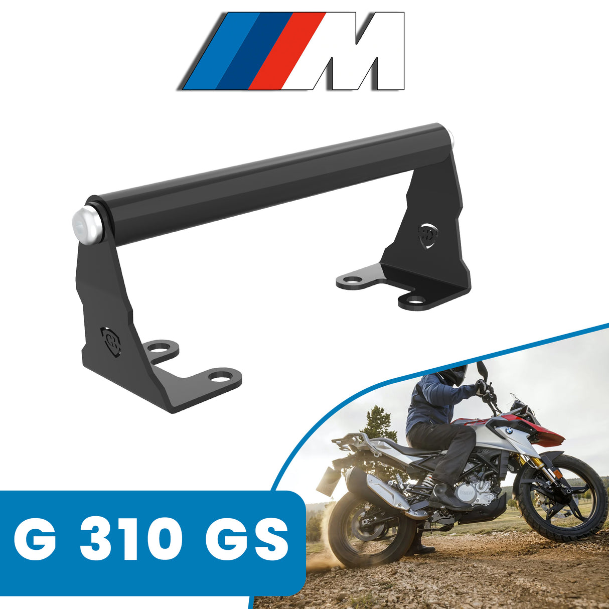 GPS Mount for BMW G 310 GS - Black