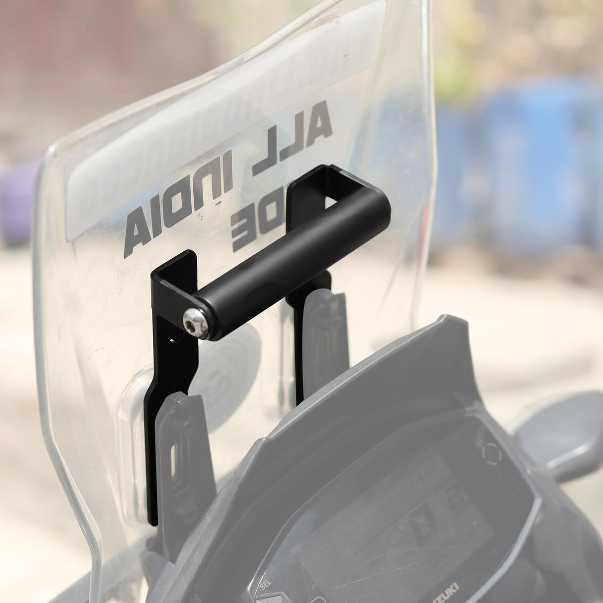 GPS Mount for Suzuki V-Strom - Black