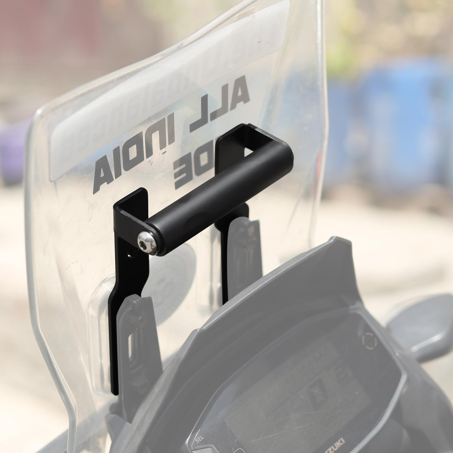 GPS Mount for Suzuki V-Strom - Black