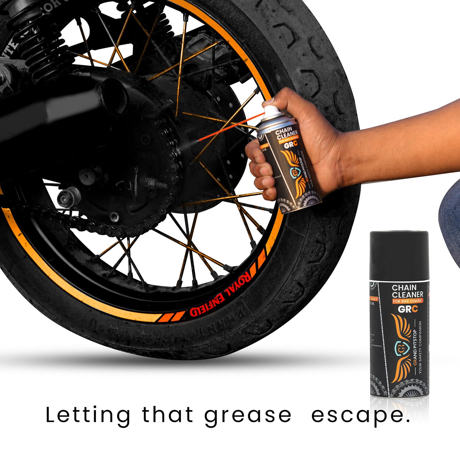 GRC Chain Cleaner for All Bikes (160 ml)