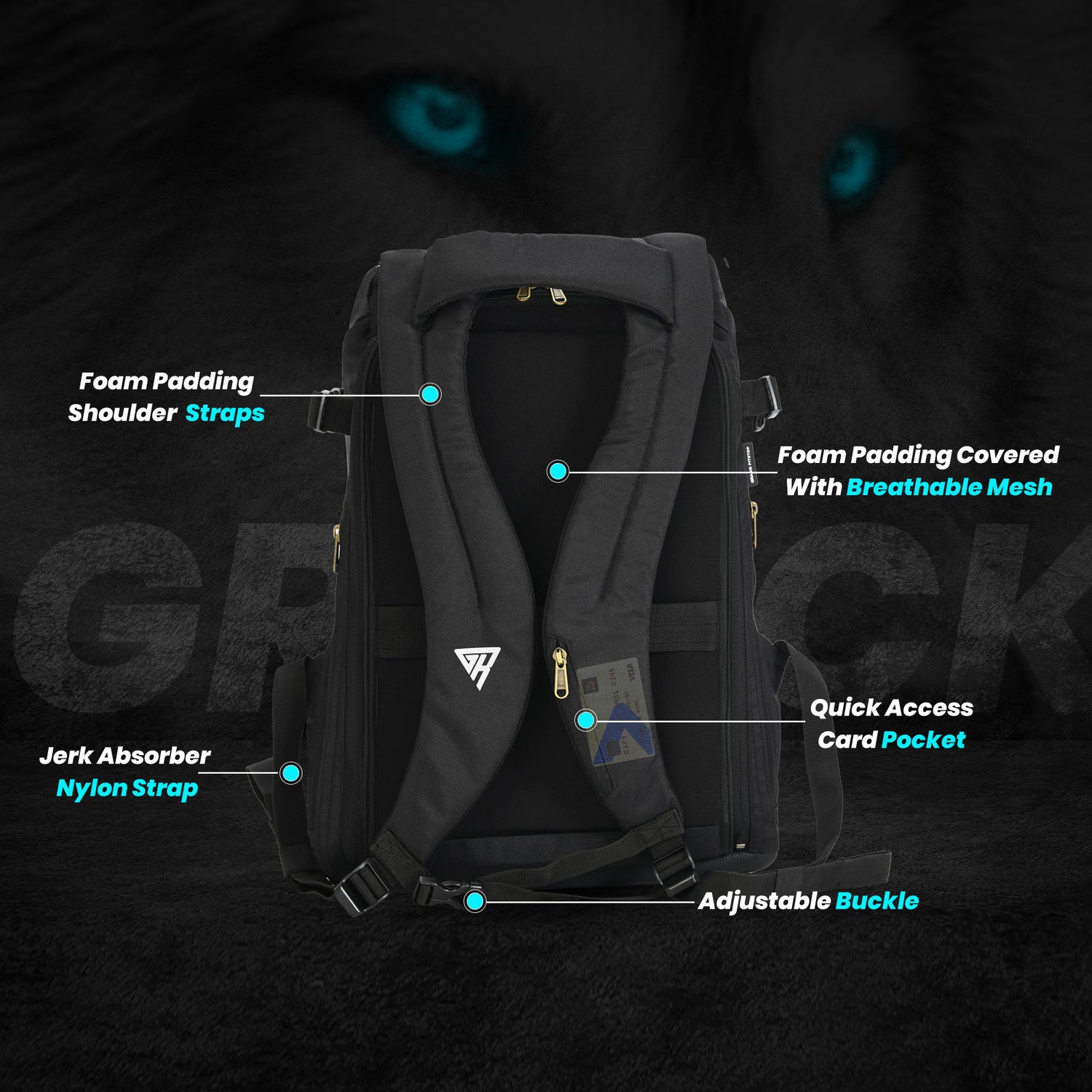 GR Pack LUNA 25l Backpack with Helmet Cover