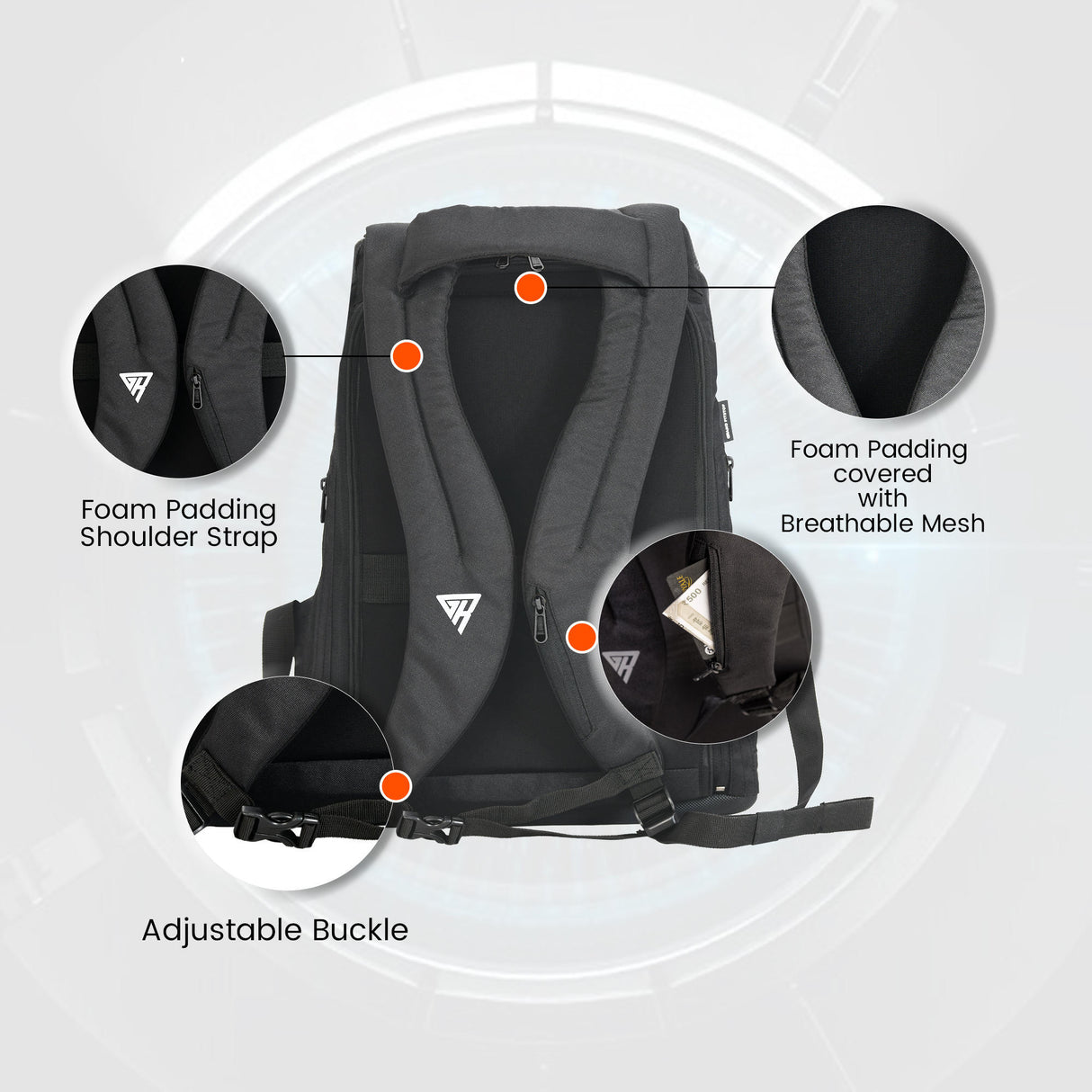 Night Wing Anti Theft Mark-1 25l Backpack