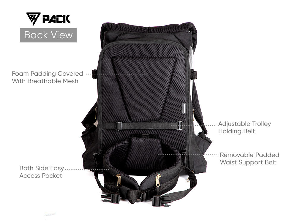 GR Pack Anti Theft 25l Backpack - Carbon Black