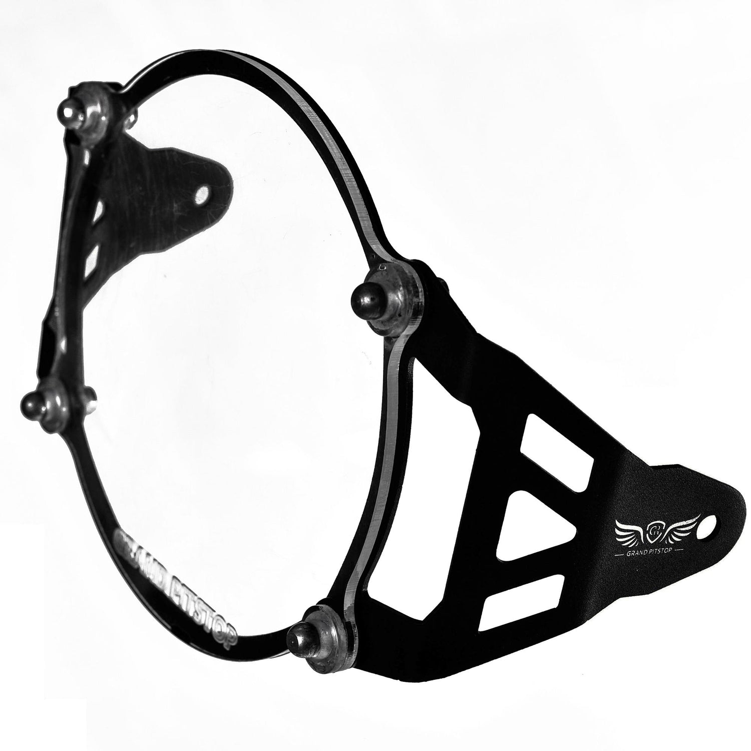 Headlight Guard for Royal Enfield Scram 411 - Black