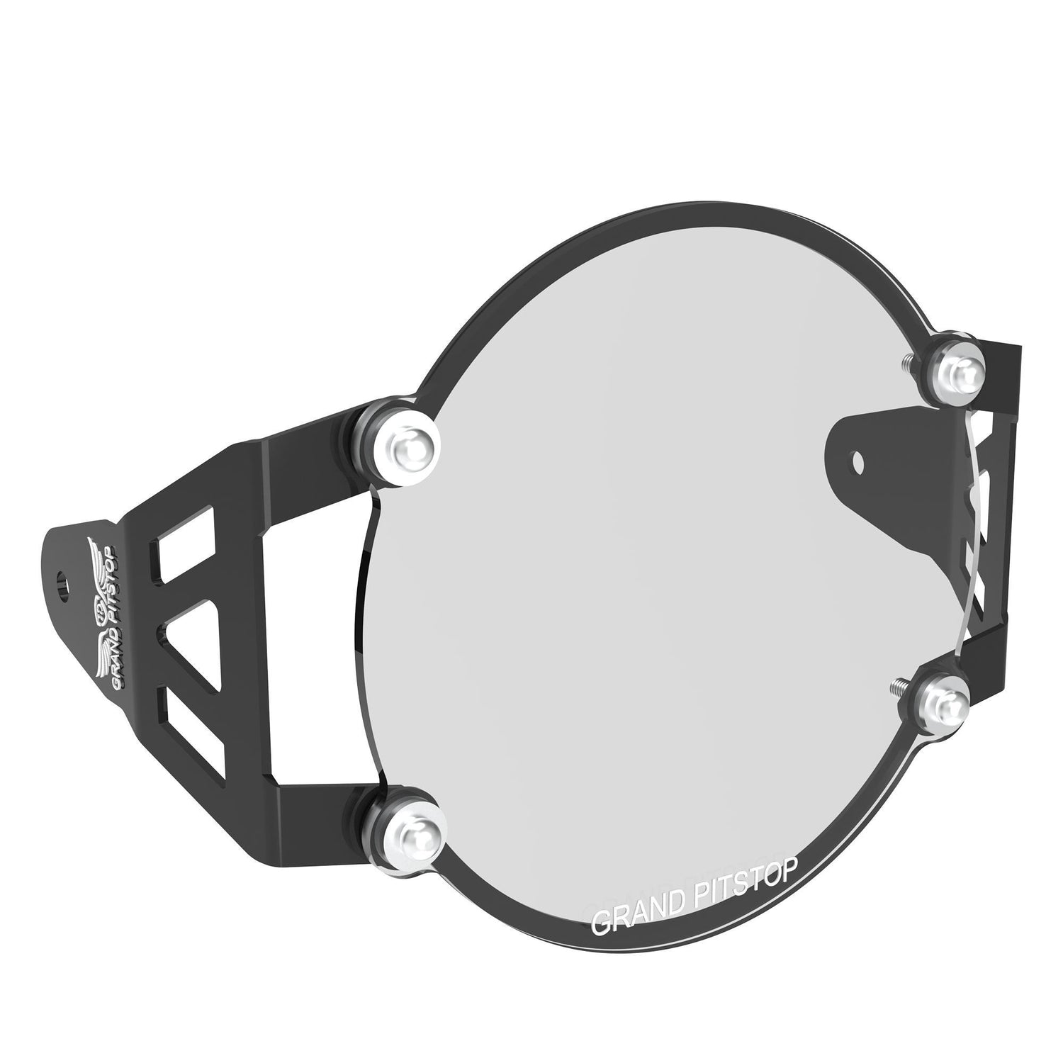 Headlight Guard for Royal Enfield Interceptor - Black