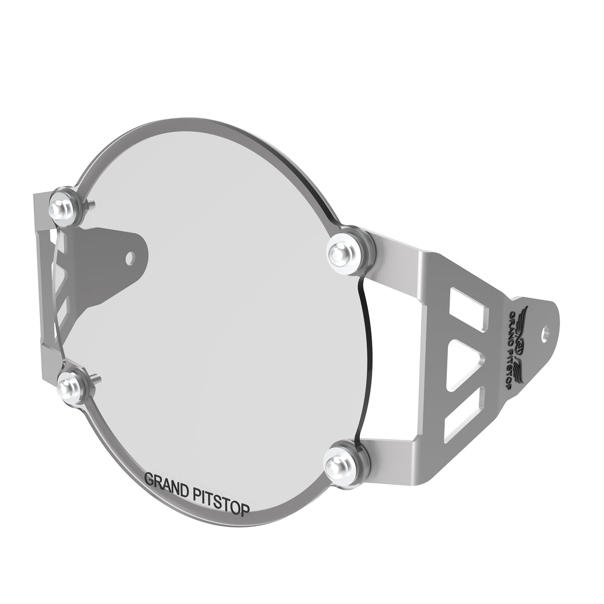 Headlight Guard for Royal Enfield Continental GT - Silver