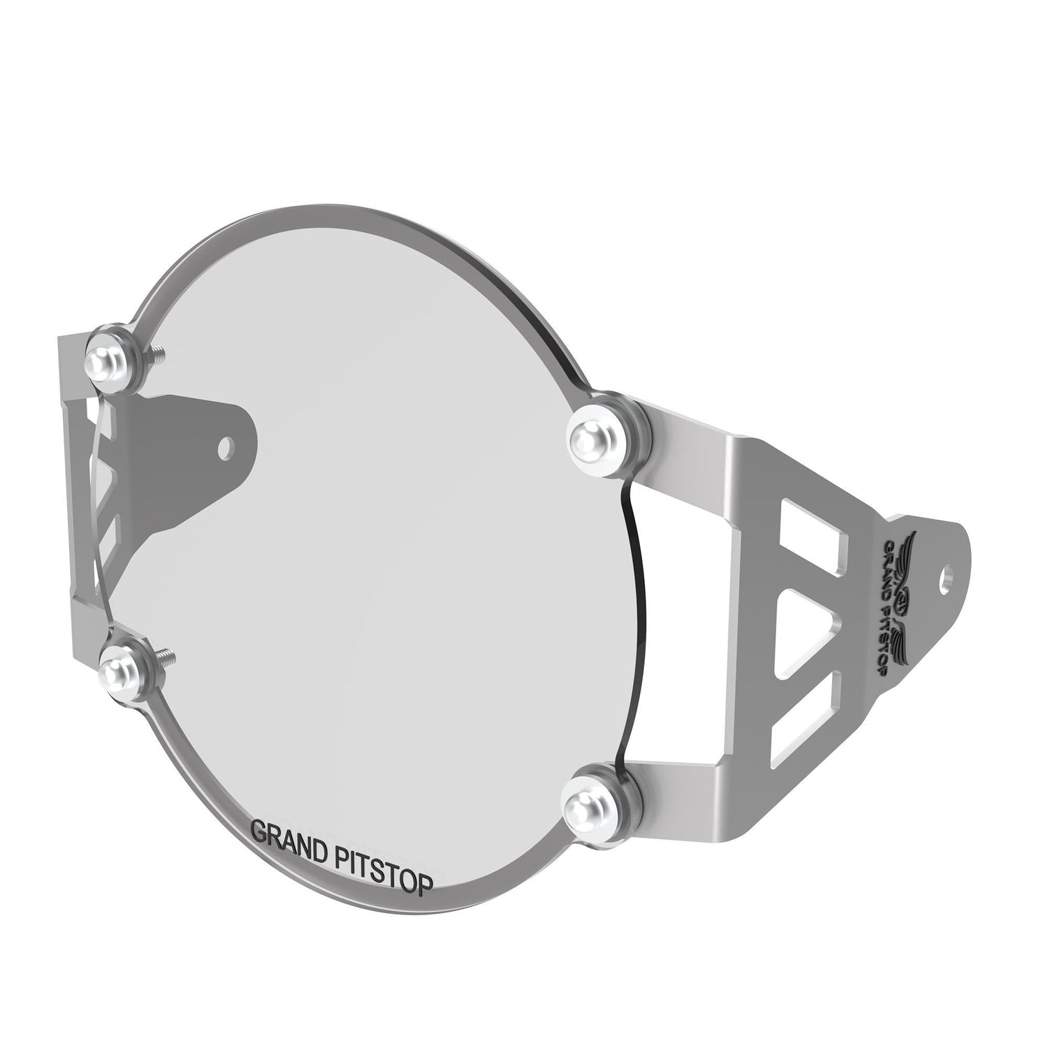 Headlight Guard for Royal Enfield Interceptor - Silver