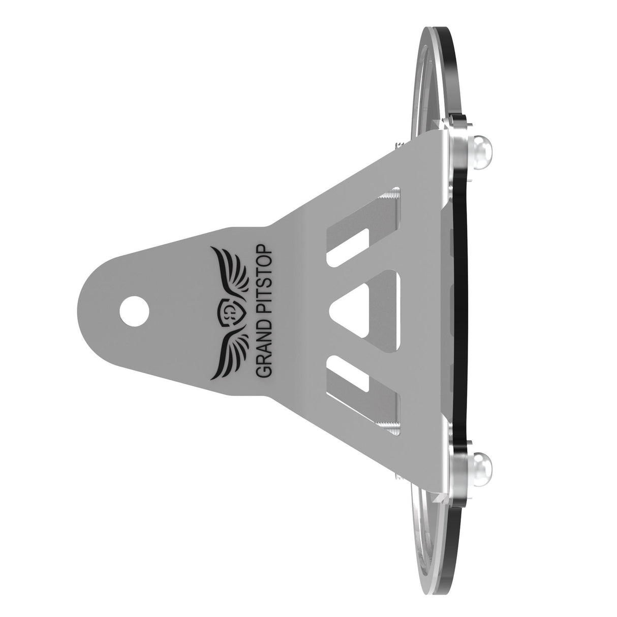 Headlight Guard for Royal Enfield Interceptor - Silver