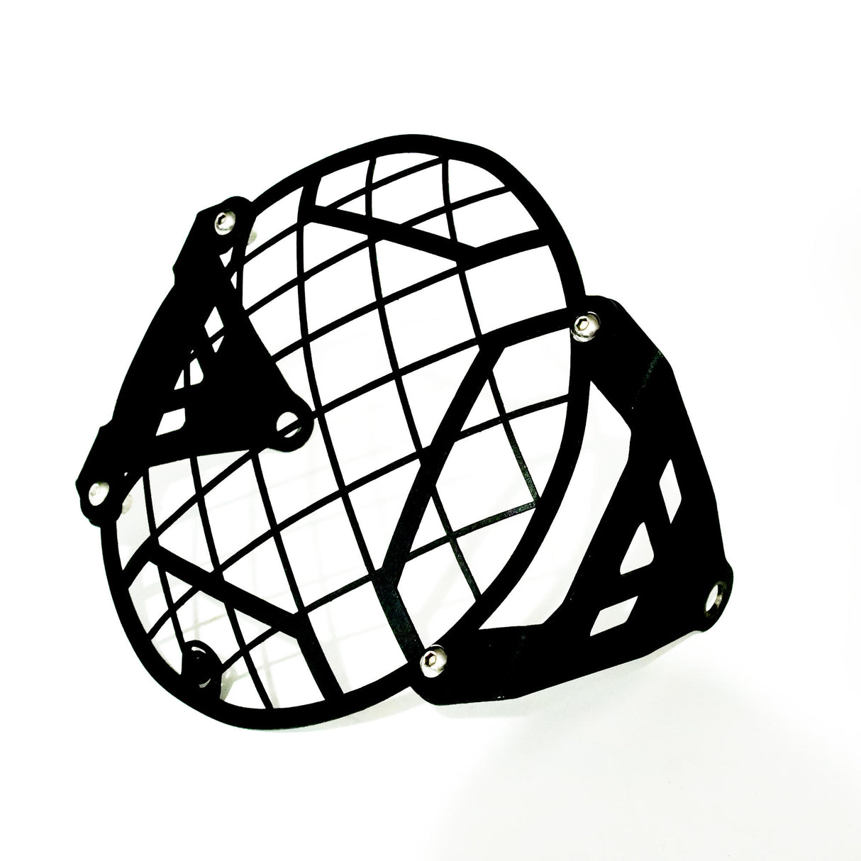 Headlight Grill X Design for Royal Enfield Interceptor - Black