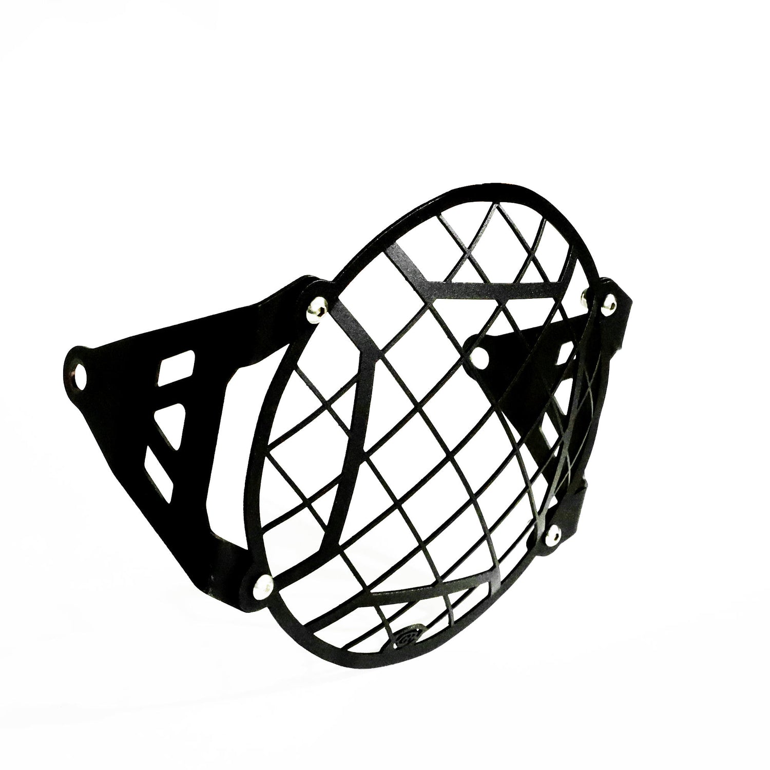 Headlight Grill X Design for Royal Enfield Interceptor - Black