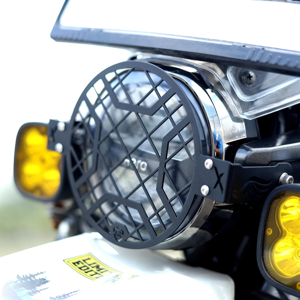 Headlight Grill for Hero Xpulse 200 and Xpulse 400 - Black