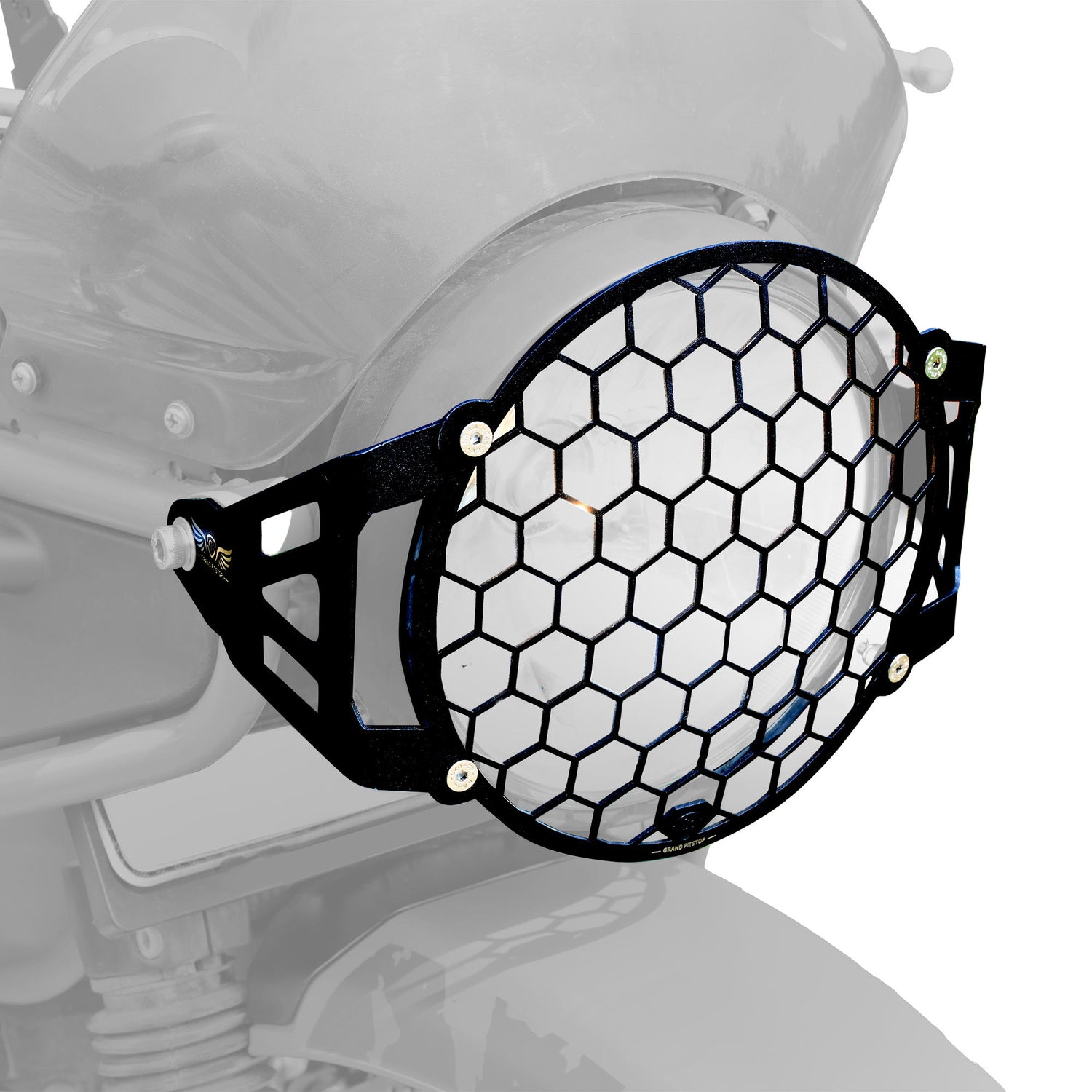 Headlight Grill for Royal Enfield Himalayan BS4-BS6 Model (2019-21) - Black