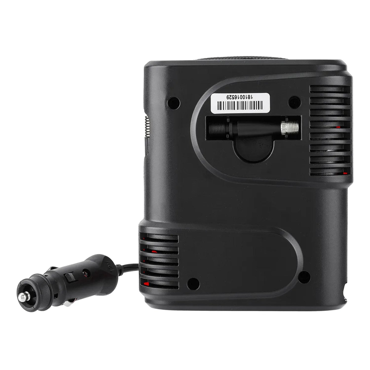 Electric Tire Inflator Air Compressor Pump for Car, Motorcycle, Balls and Mattress - Red