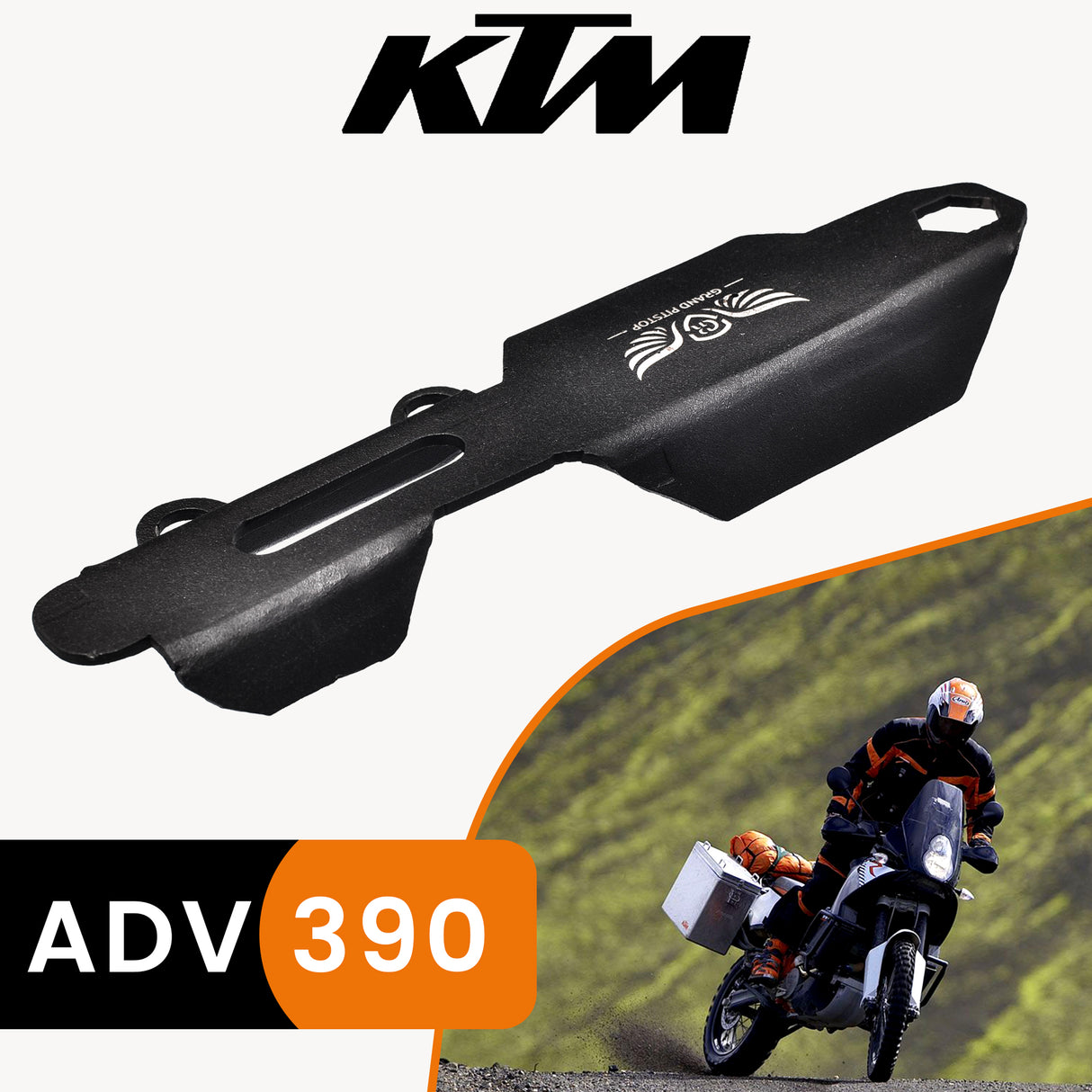 Master Cylinder Protector for KTM 390 Adventure - Black