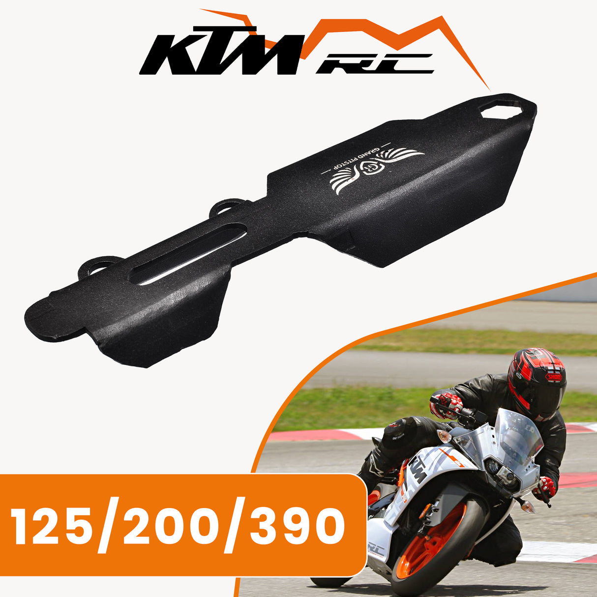 Master Cylinder Cap for KTM RC - Black