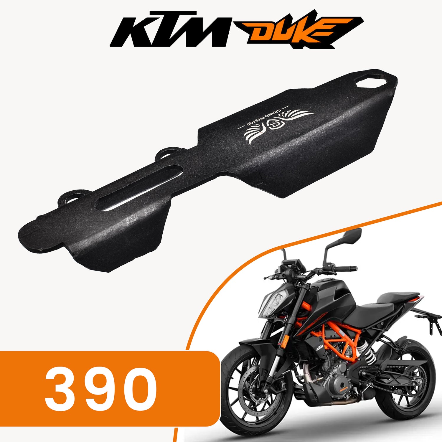 Master Cylinder Protector for KTM 390 Duke - Black