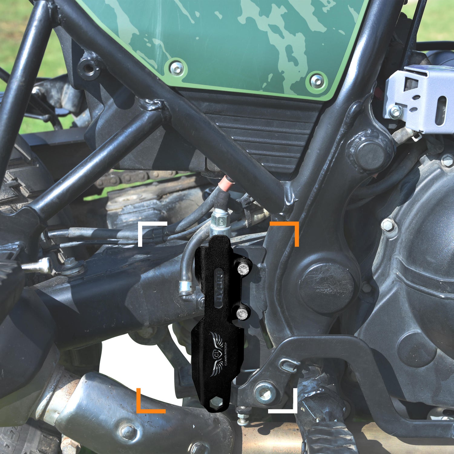 Master Cylinder Protector for Royal Enfield Himalayan BS4-BS6 Model (2019-2021) - Black