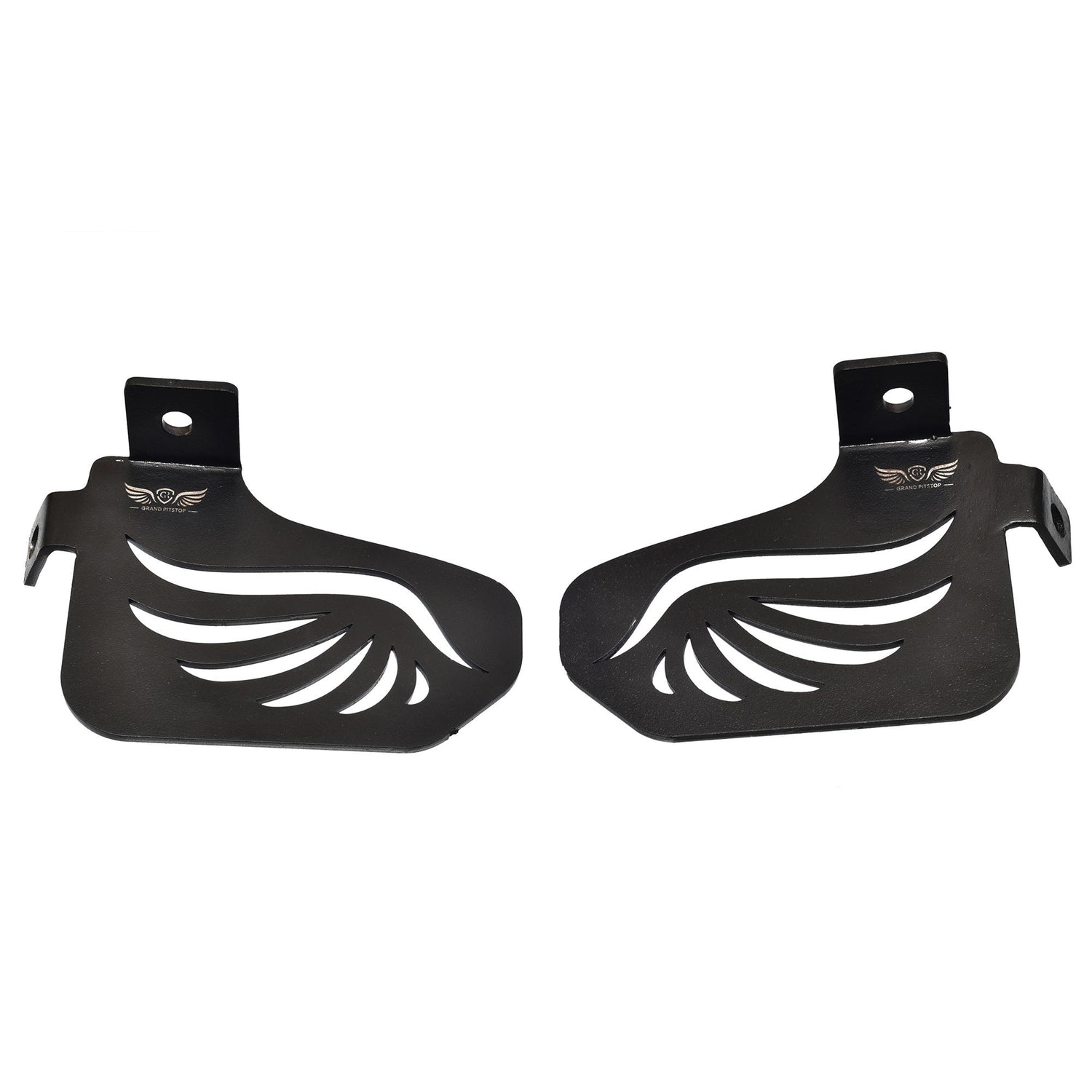 Pillion Footrest (Pair of 2) for Royal Enfield Scram 411 - Black